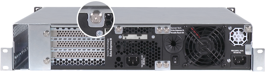 Sonnet Echo III Rackmount 3-slot Thunderbolt™ 3 to PCIe card expansion system