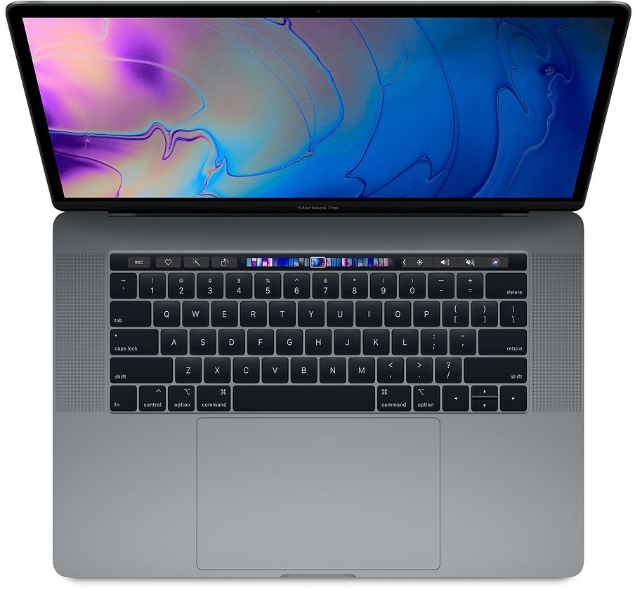 Apple 15-inch MacBook Pro with Touch Bar: 2.6GHz 6c 8th-gen Intel Core i7, 1TB - Space Grey  (Mid-2018, )