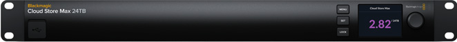 Blackmagic Cloud Store Max  24 TB