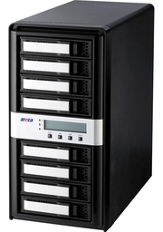 ARECA Desktop RAID, 8x 12Gb/s SAS HDD's, 2x Tb 3, 270W PSU 