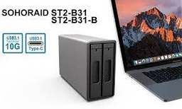 Stardom SohoTank ST2-B31 USB 3.1 JBOD, RAID 0,1, BIG