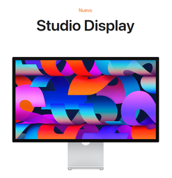 Apple Studio Display, vidrio estandard, soporte con inclinacion ajustable